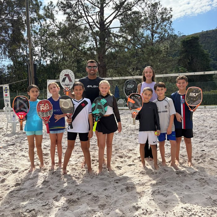 Aula de Beach Tennis 4Play